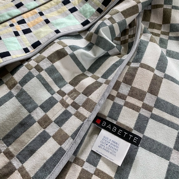 Babette pastel checkered blazer. - Picture 9 of 9